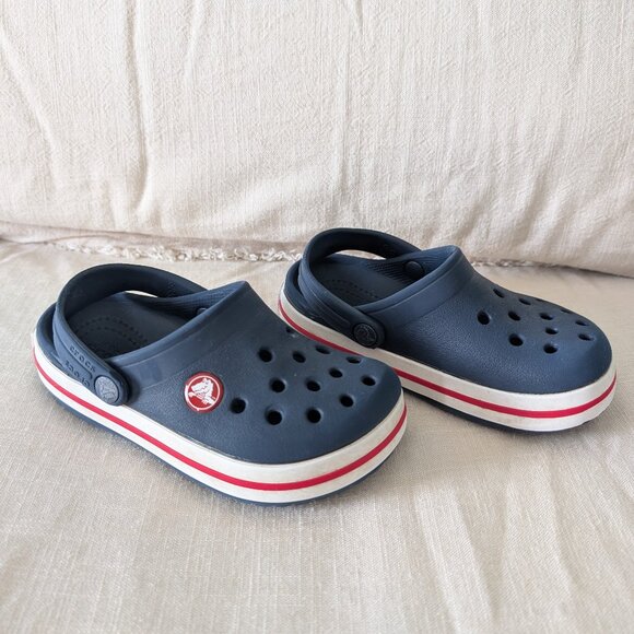 Crocs Crocband Toddler Clogs Navy Blue size 9c - Picture 1 of 5